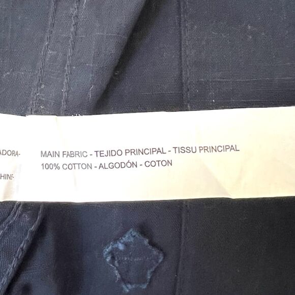 Denim & Flower Men’s Parka Jacket Navy Hoodie Large 42 - Picture 10 of 10